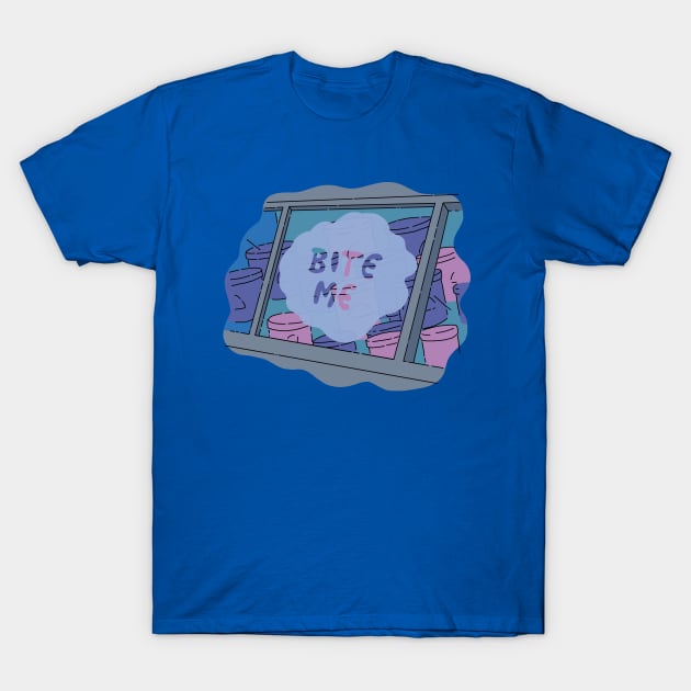 Bite me T-Shirt by TeeAguss